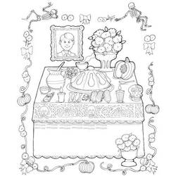 Coloring page: Day of the Dead (Holidays and Special occasions) #60190 - Free Printable Coloring Pages