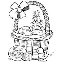 Coloring page: Easter (Holidays and Special occasions) #54347 - Free Printable Coloring Pages