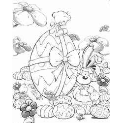 Coloring page: Easter (Holidays and Special occasions) #54400 - Free Printable Coloring Pages