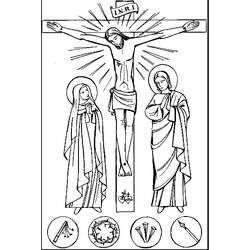 Coloring page: Good Friday (Holidays and Special occasions) #61020 - Free Printable Coloring Pages