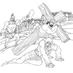 Coloring page: Good Friday (Holidays and Special occasions) #61032 - Free Printable Coloring Pages