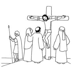 Coloring pages: Good Friday - Free Printable Coloring Pages