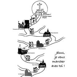 Coloring page: Good Friday (Holidays and Special occasions) #61100 - Free Printable Coloring Pages