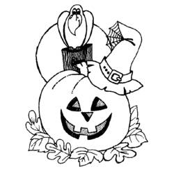 Coloring page: Halloween (Holidays and Special occasions) #55146 - Free Printable Coloring Pages