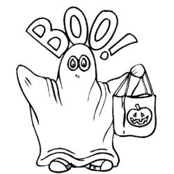 Coloring page: Halloween (Holidays and Special occasions) #55147 - Free Printable Coloring Pages