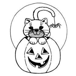 Coloring page: Halloween (Holidays and Special occasions) #55179 - Free Printable Coloring Pages
