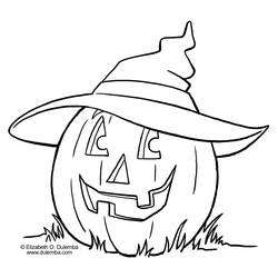 Coloring page: Halloween (Holidays and Special occasions) #55291 - Free Printable Coloring Pages