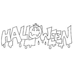 Coloring page: Halloween (Holidays and Special occasions) #55397 - Free Printable Coloring Pages