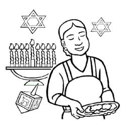 Coloring page: Hanukkah (Holidays and Special occasions) #59610 - Free Printable Coloring Pages