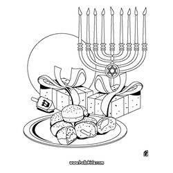 Coloring page: Hanukkah (Holidays and Special occasions) #59624 - Free Printable Coloring Pages