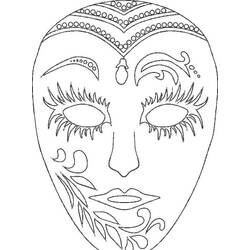 Coloring page: Mardi Gras (Holidays and Special occasions) #60634 - Free Printable Coloring Pages
