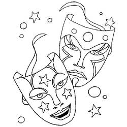 Coloring page: Mardi Gras (Holidays and Special occasions) #60641 - Free Printable Coloring Pages