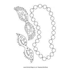 Coloring page: Mardi Gras (Holidays and Special occasions) #60674 - Free Printable Coloring Pages