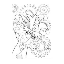 Coloring page: Mardi Gras (Holidays and Special occasions) #60716 - Free Printable Coloring Pages