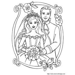 Coloring page: Marriage (Holidays and Special occasions) #55959 - Free Printable Coloring Pages