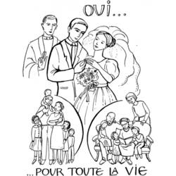 Coloring page: Marriage (Holidays and Special occasions) #55998 - Free Printable Coloring Pages