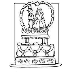 Coloring page: Marriage (Holidays and Special occasions) #56017 - Free Printable Coloring Pages