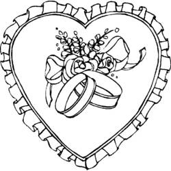 Coloring page: Marriage (Holidays and Special occasions) #56082 - Free Printable Coloring Pages