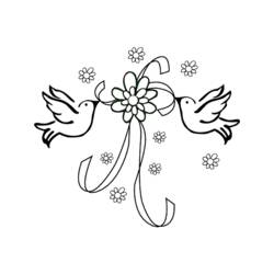 Coloring page: Marriage (Holidays and Special occasions) #56185 - Free Printable Coloring Pages