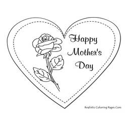 Coloring page: Mothers Day (Holidays and Special occasions) #129859 - Free Printable Coloring Pages