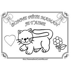 Coloring page: Mothers Day (Holidays and Special occasions) #129913 - Free Printable Coloring Pages