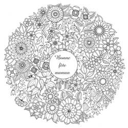Coloring page: Mothers Day (Holidays and Special occasions) #129955 - Free Printable Coloring Pages