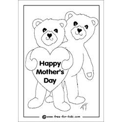 Coloring page: Mothers Day (Holidays and Special occasions) #130000 - Free Printable Coloring Pages