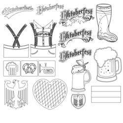 Coloring page: Oktoberfest (Holidays and Special occasions) #59387 - Free Printable Coloring Pages