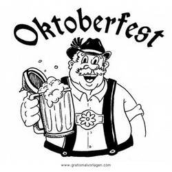 Coloring page: Oktoberfest (Holidays and Special occasions) #59404 - Free Printable Coloring Pages