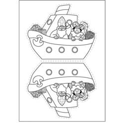 Coloring page: Saint Nicholas Day (Holidays and Special occasions) #59155 - Free Printable Coloring Pages