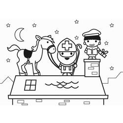 Coloring page: Saint Nicholas Day (Holidays and Special occasions) #59166 - Free Printable Coloring Pages