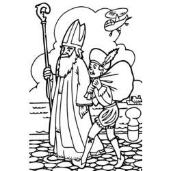 Coloring page: Saint Nicholas Day (Holidays and Special occasions) #59299 - Free Printable Coloring Pages
