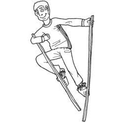 Coloring page: Acrobat (Jobs) #87259 - Free Printable Coloring Pages
