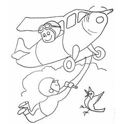 Coloring page: Acrobat (Jobs) #87273 - Free Printable Coloring Pages