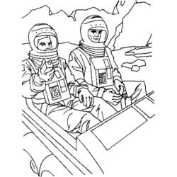 Coloring page: Astronaut (Jobs) #87606 - Free Printable Coloring Pages