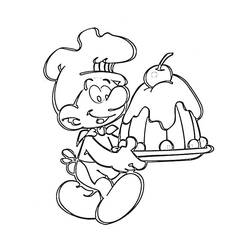 Coloring page: Baker (Jobs) #89890 - Free Printable Coloring Pages