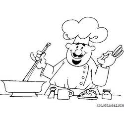 Coloring page: Baker (Jobs) #89978 - Free Printable Coloring Pages