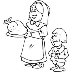 Coloring page: Cook (Jobs) #92035 - Free Printable Coloring Pages