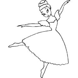 Coloring page: Dancer (Jobs) #92110 - Free Printable Coloring Pages