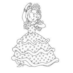 Coloring page: Dancer (Jobs) #92161 - Free Printable Coloring Pages