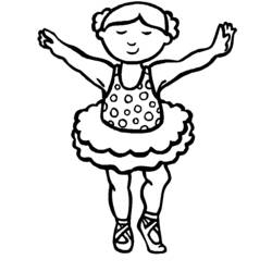 Coloring page: Dancer (Jobs) #92164 - Free Printable Coloring Pages