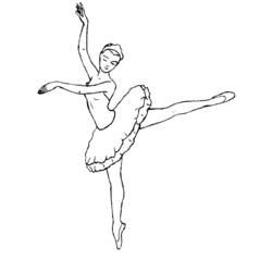 Coloring page: Dancer (Jobs) #92395 - Free Printable Coloring Pages