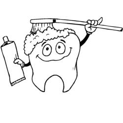Coloring page: Dentist (Jobs) #92830 - Free Printable Coloring Pages