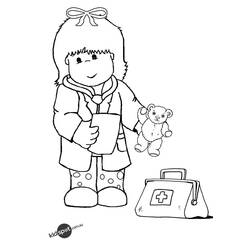 Coloring page: Doctor (Jobs) #93516 - Free Printable Coloring Pages