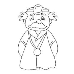 Coloring page: Doctor (Jobs) #93559 - Free Printable Coloring Pages