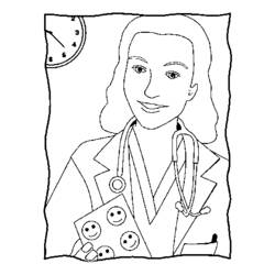 Coloring page: Doctor (Jobs) #93561 - Free Printable Coloring Pages