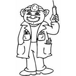 Coloring page: Doctor (Jobs) #93592 - Free Printable Coloring Pages