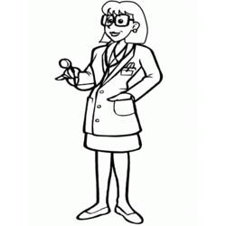Coloring page: Doctor (Jobs) #93632 - Free Printable Coloring Pages