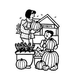 Coloring page: Farmer (Jobs) #96222 - Free Printable Coloring Pages