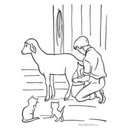 Coloring page: Farmer (Jobs) #96298 - Free Printable Coloring Pages